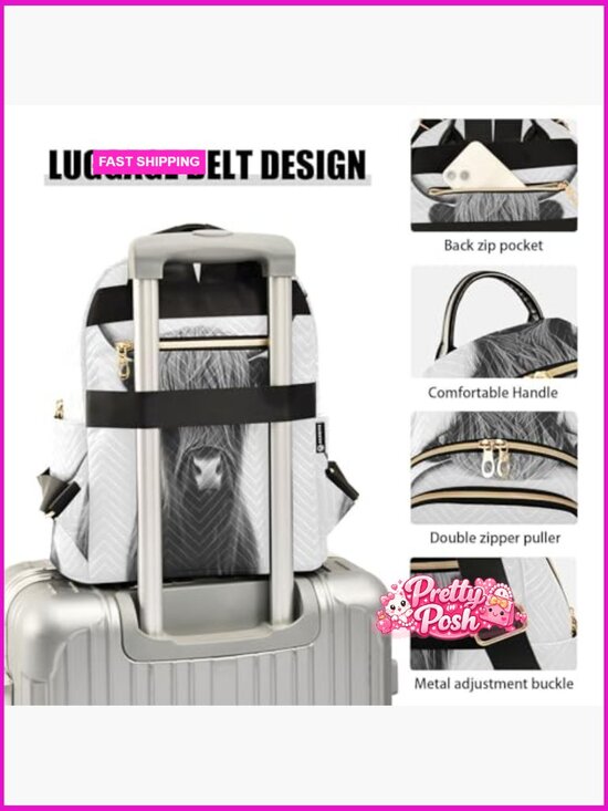Women\'s Mini Backpack Purse Lightweight Travel Daypack Nylon Shoulder Bag main image 5
